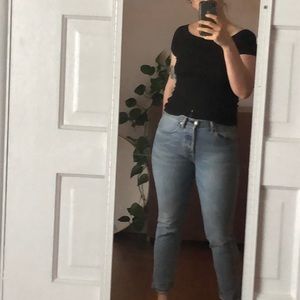 Black Off-the-Shoulder Top